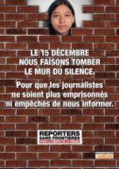 Action RSF, automne-hiver 2011-2012 : Hla Hla Win ” La prisonnière » de RSF Suisse”