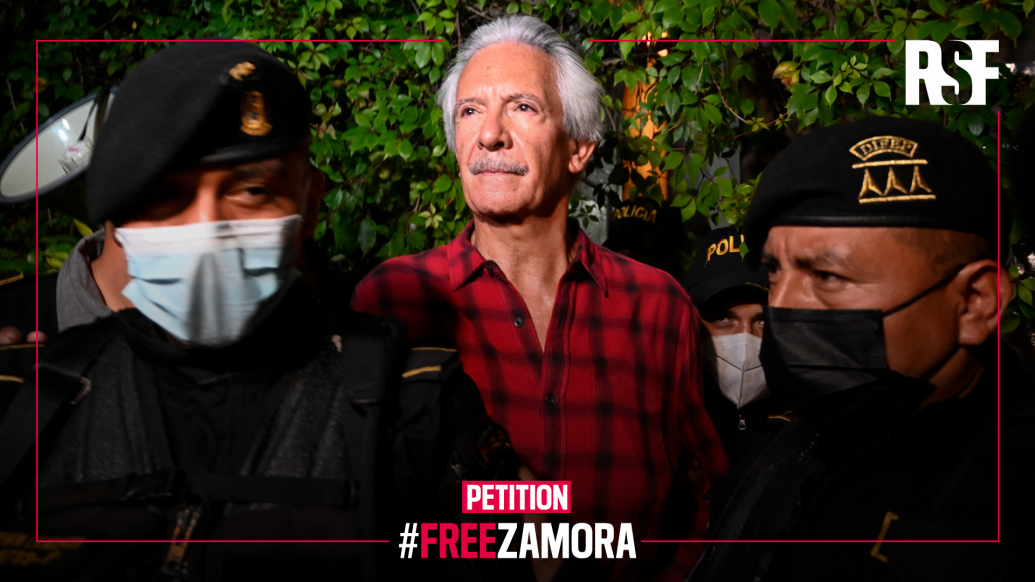 #FreeZamora: Freiheit für Jose Rubén Zamora