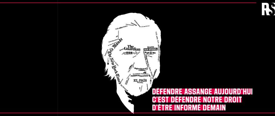 « Dommages collatéraux », la campagne mondiale de RSF qui pointe le danger des poursuites contre Assange pour le droit à l’information