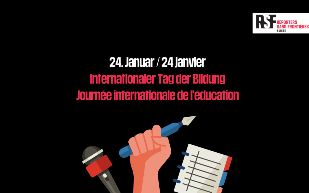 Journée internationale de l’éducation : L’enjeu essentiel de l’éducation aux médias et à l’information en Suisse